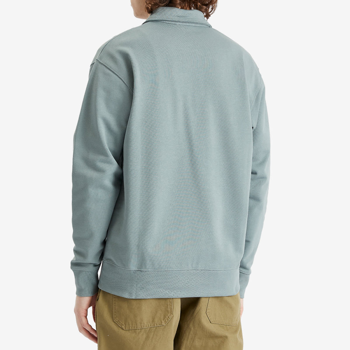 Norse Projects Ketel Relaxed Logo Half Zip Sweatshirt