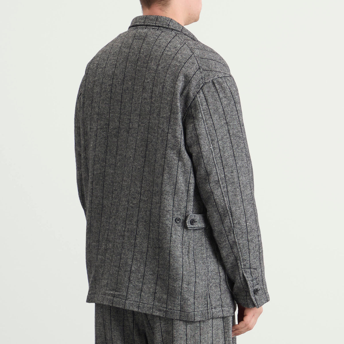 Engineered Garments Herringbone Wool Loiter Jacket