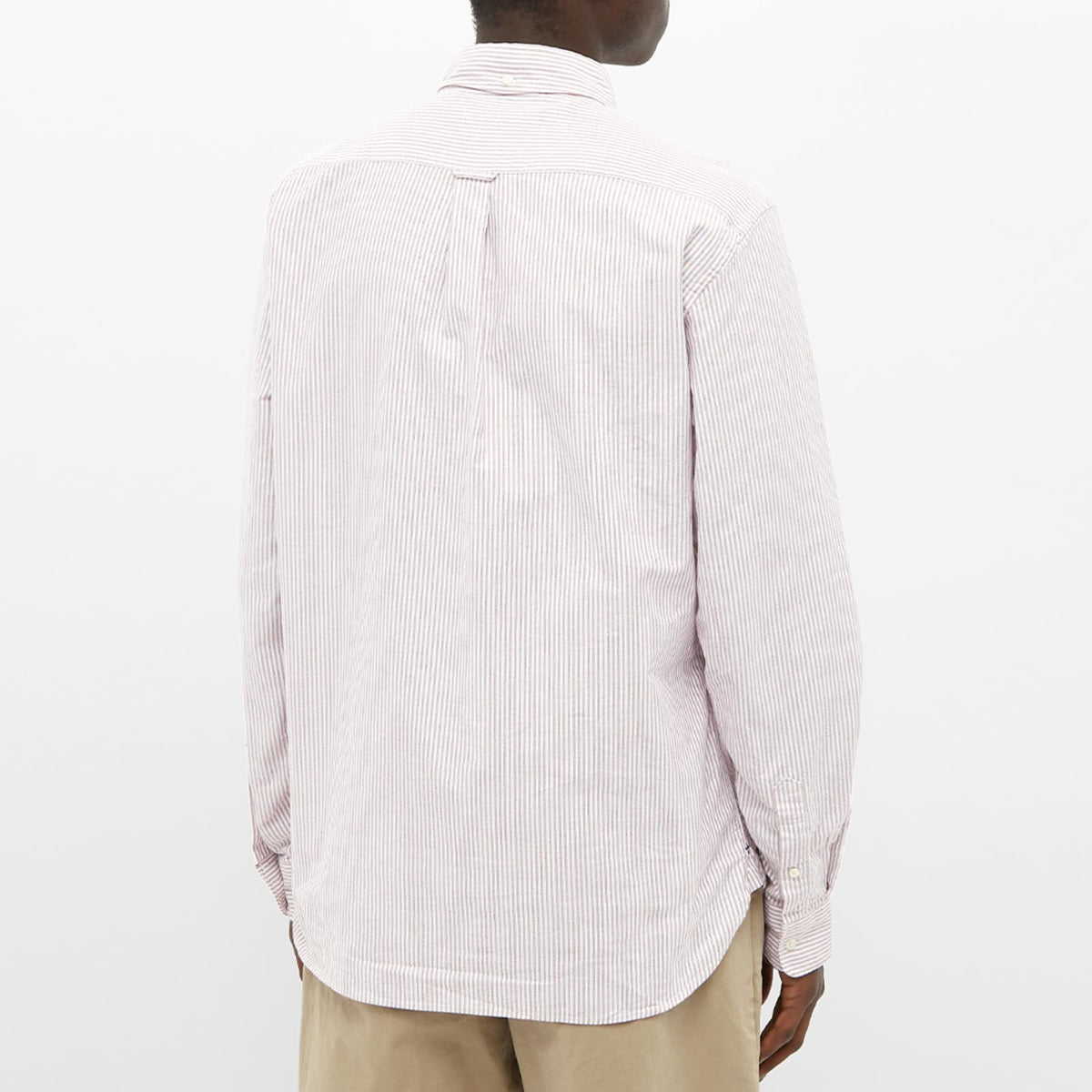 Beams Plus Button Down Candy Stripe Shirt