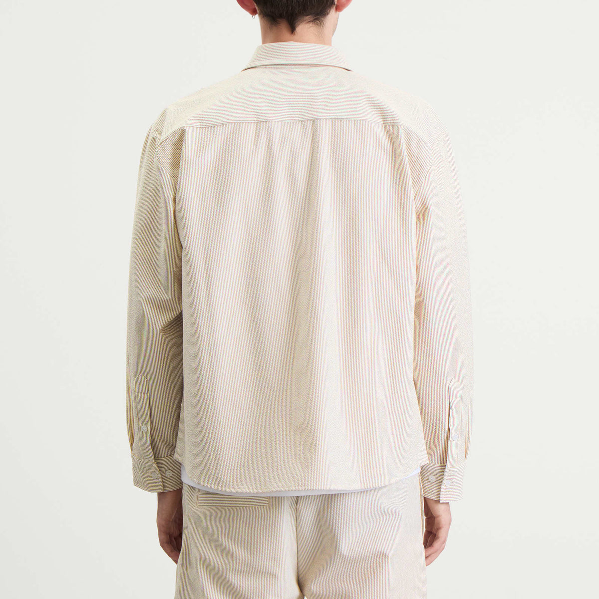 ANNIE HOOD College Seersucker Shirt