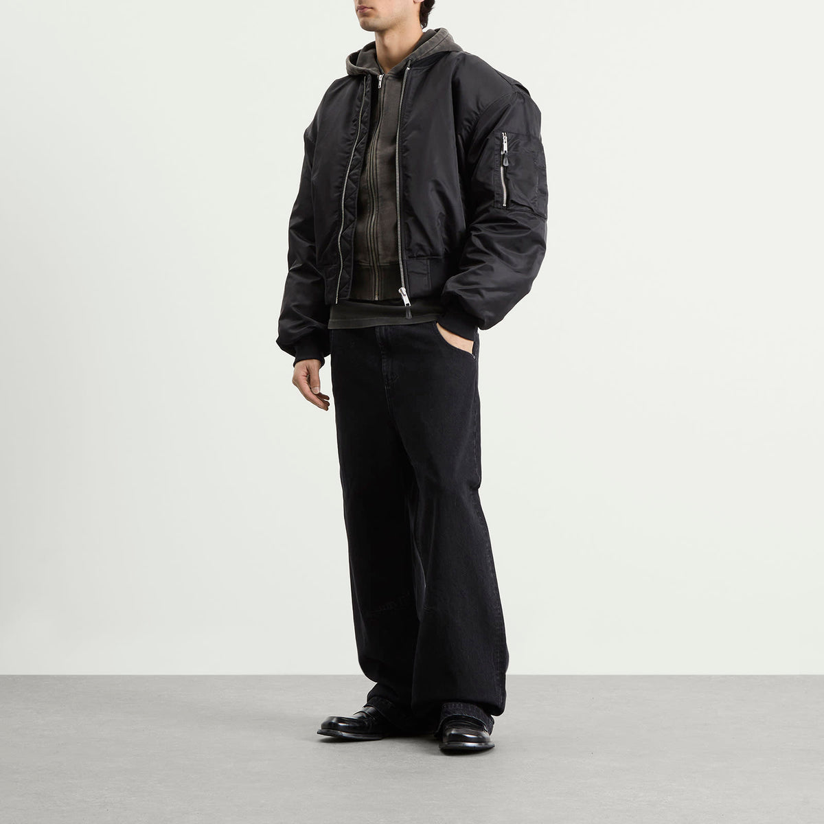 Entire Studios Cropped Broad Bomber