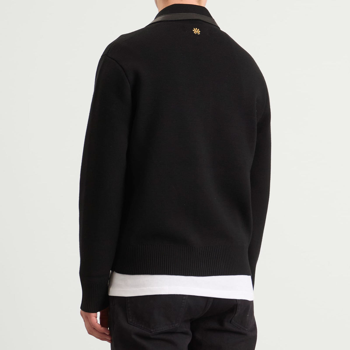 AMIRI Leather Patch MA Cardigan