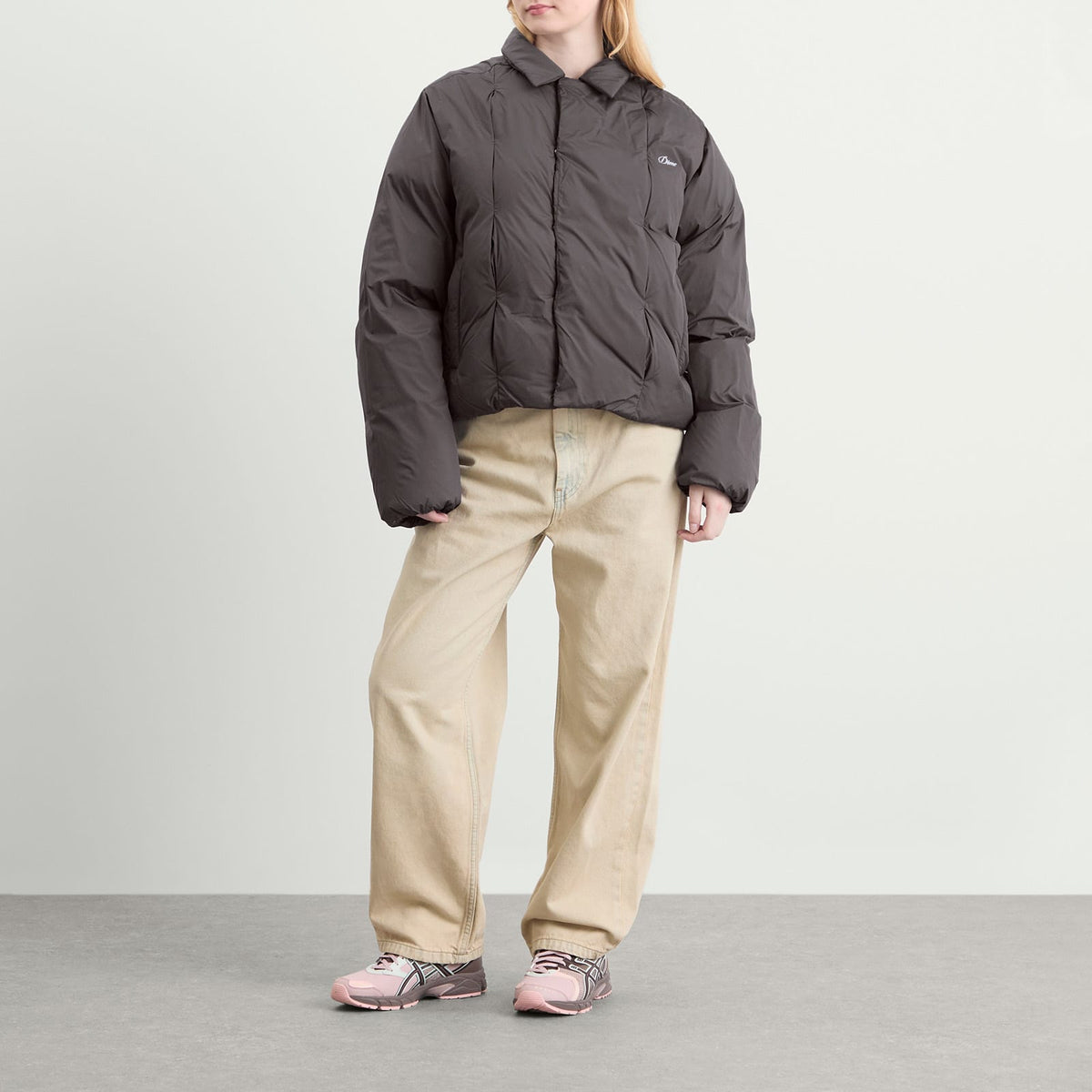 Dime Pleated Puffer Jacket