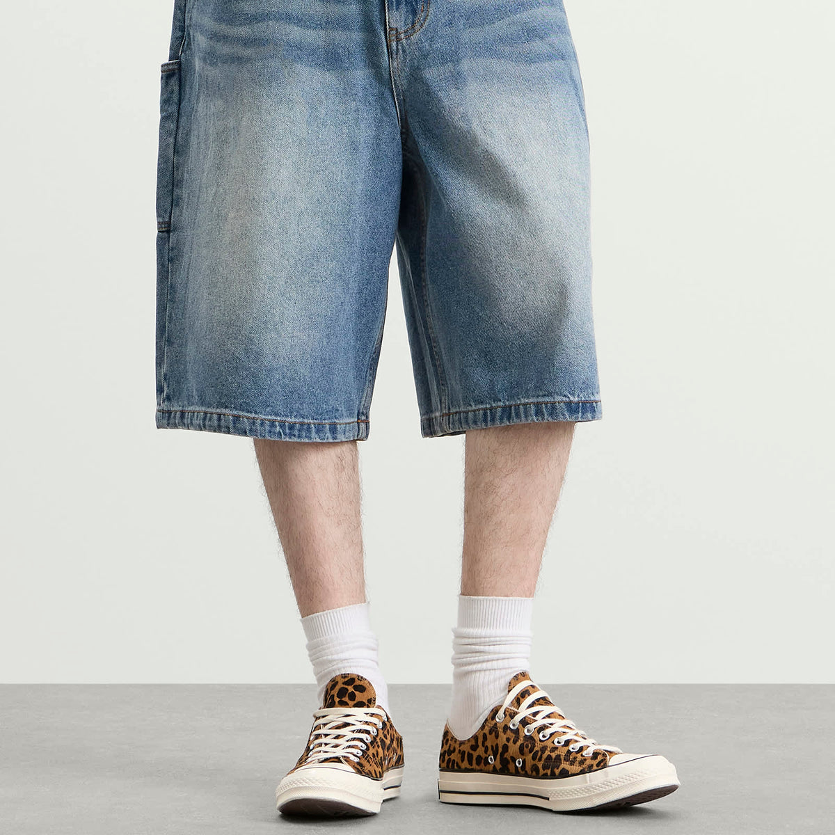 Converse Chuck Taylor 1970s Leopard Pony Hair Ox Sneaker