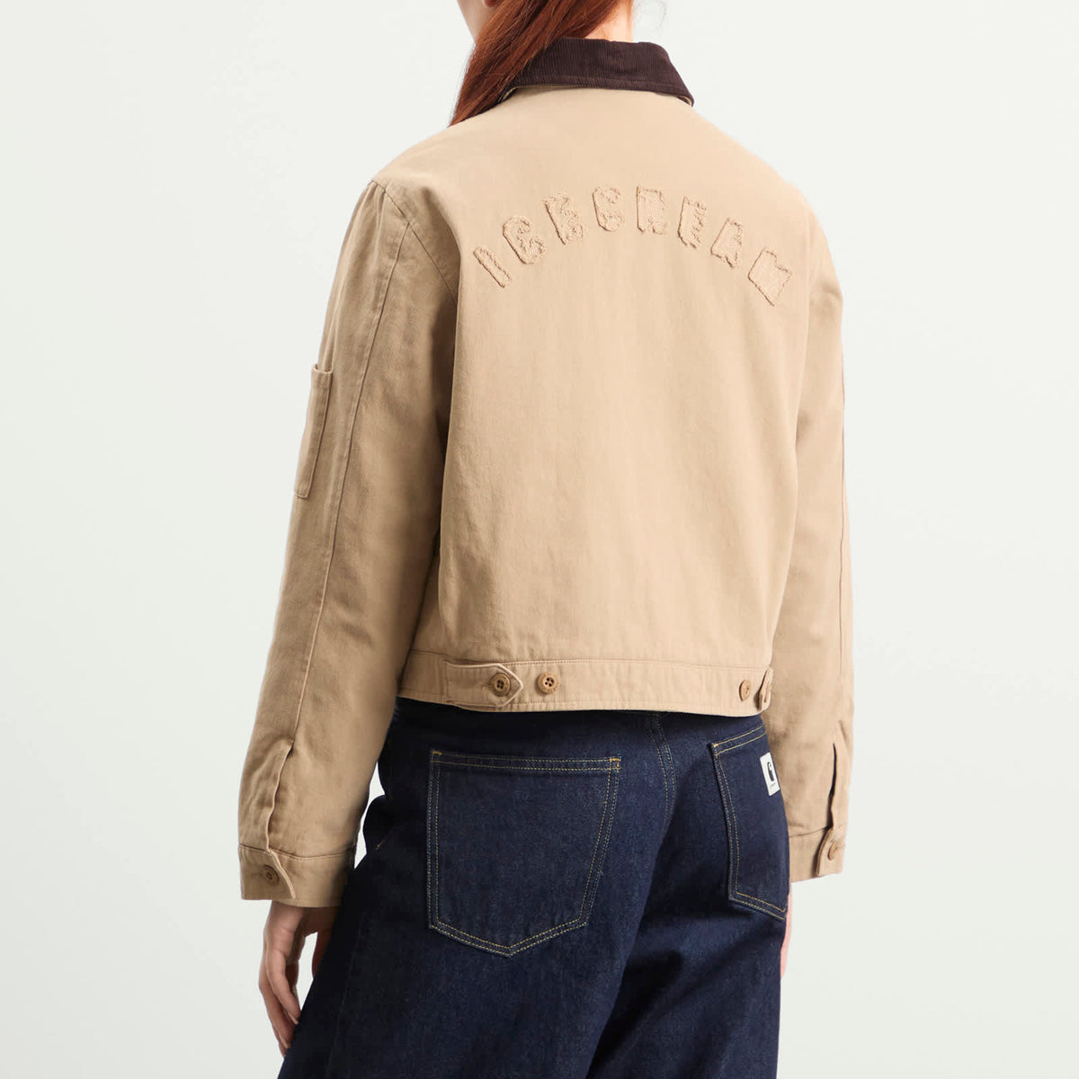 ICECREAM Team IC Cropped Work Jacket