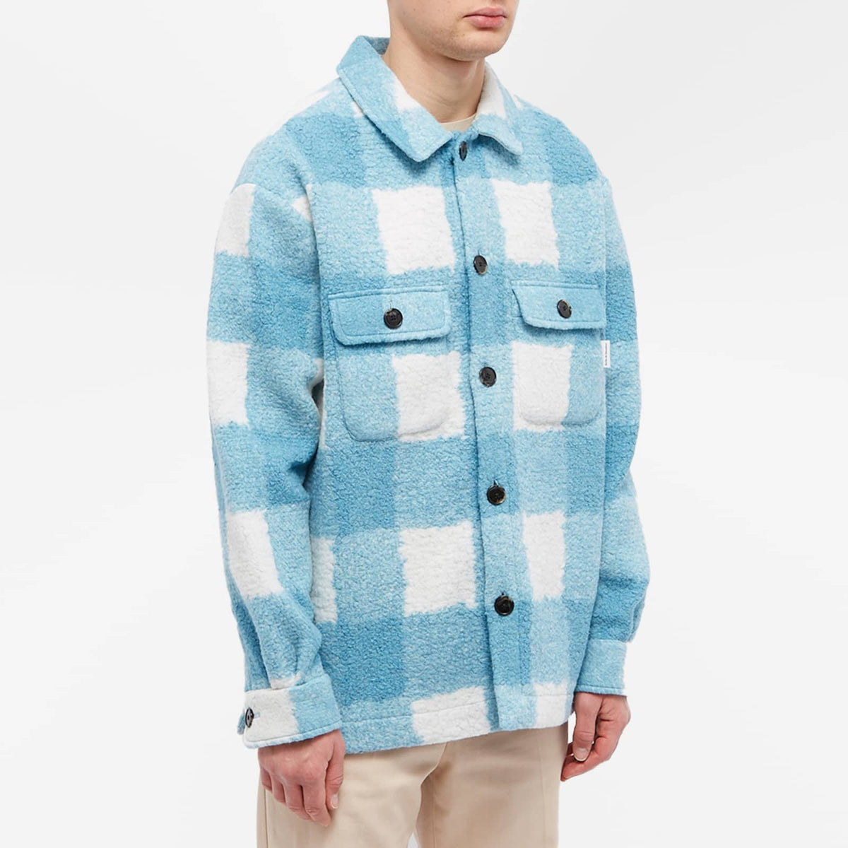 Drôle de Monsieur Soft Check Overshirt