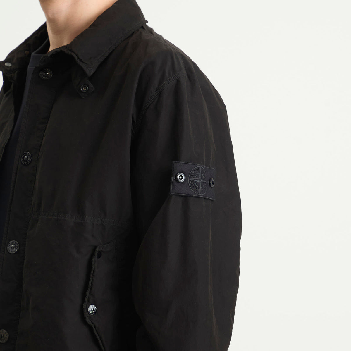 Stone Island Ghost David Light-TC Coach Jacket