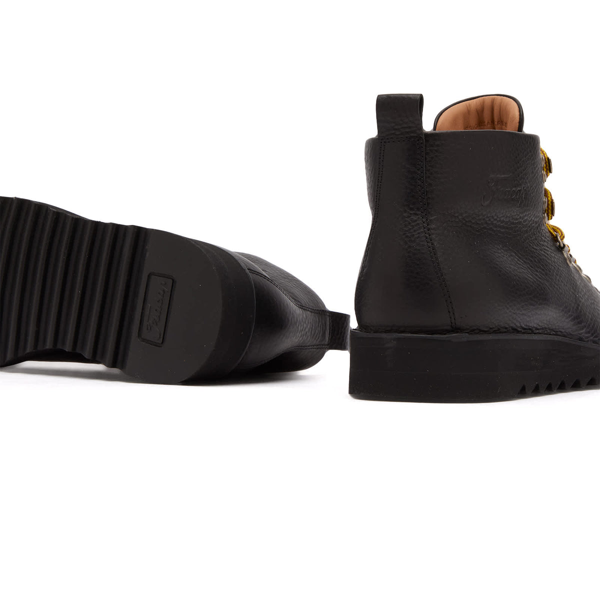 Fracap M120 Black Ripple Sole Scarponcino Boot