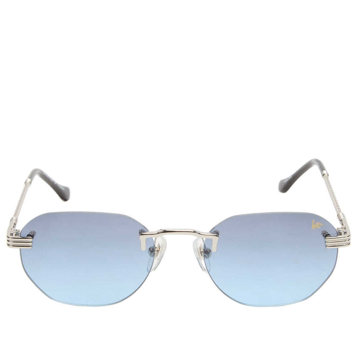 Vintage Frames Company Detroit Player Rimless Sunglasses