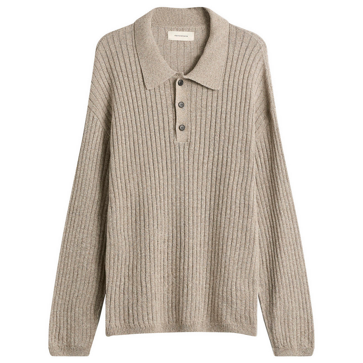 Mfpen Grain Digit Polo Knit