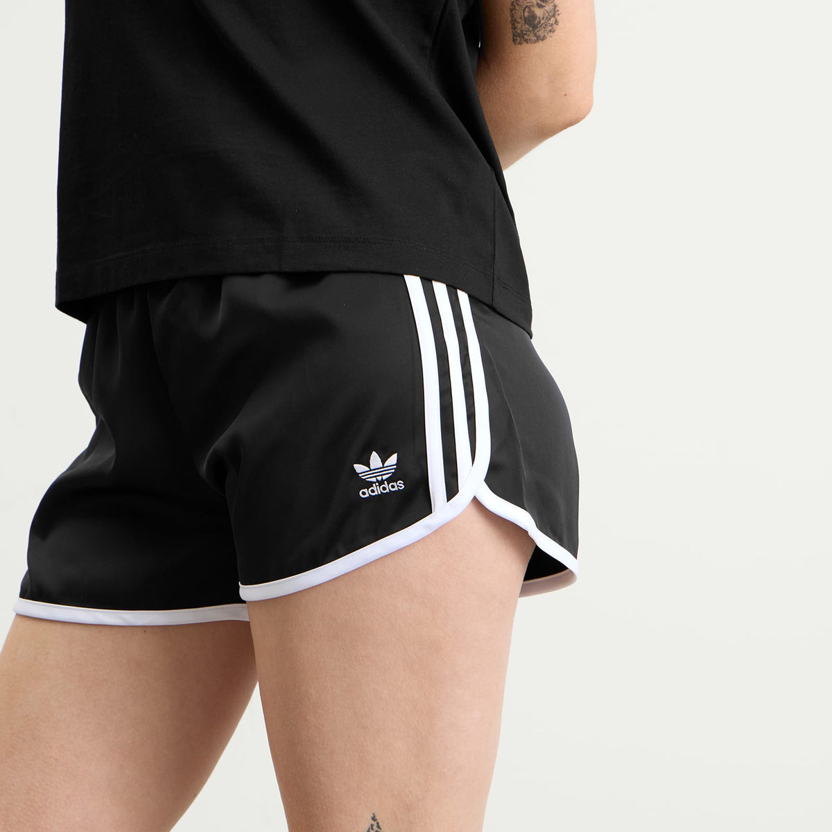 Adidas 3 Stripe Sprinter Short