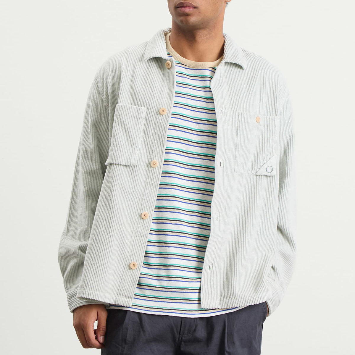 Folk Anniversary Patch Overshirt