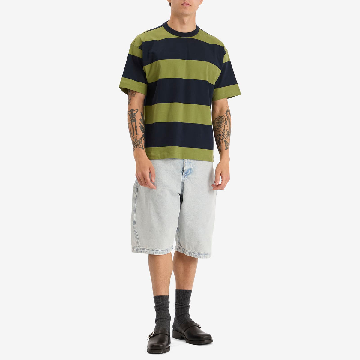 YMC Triple Stripe T-Shirt