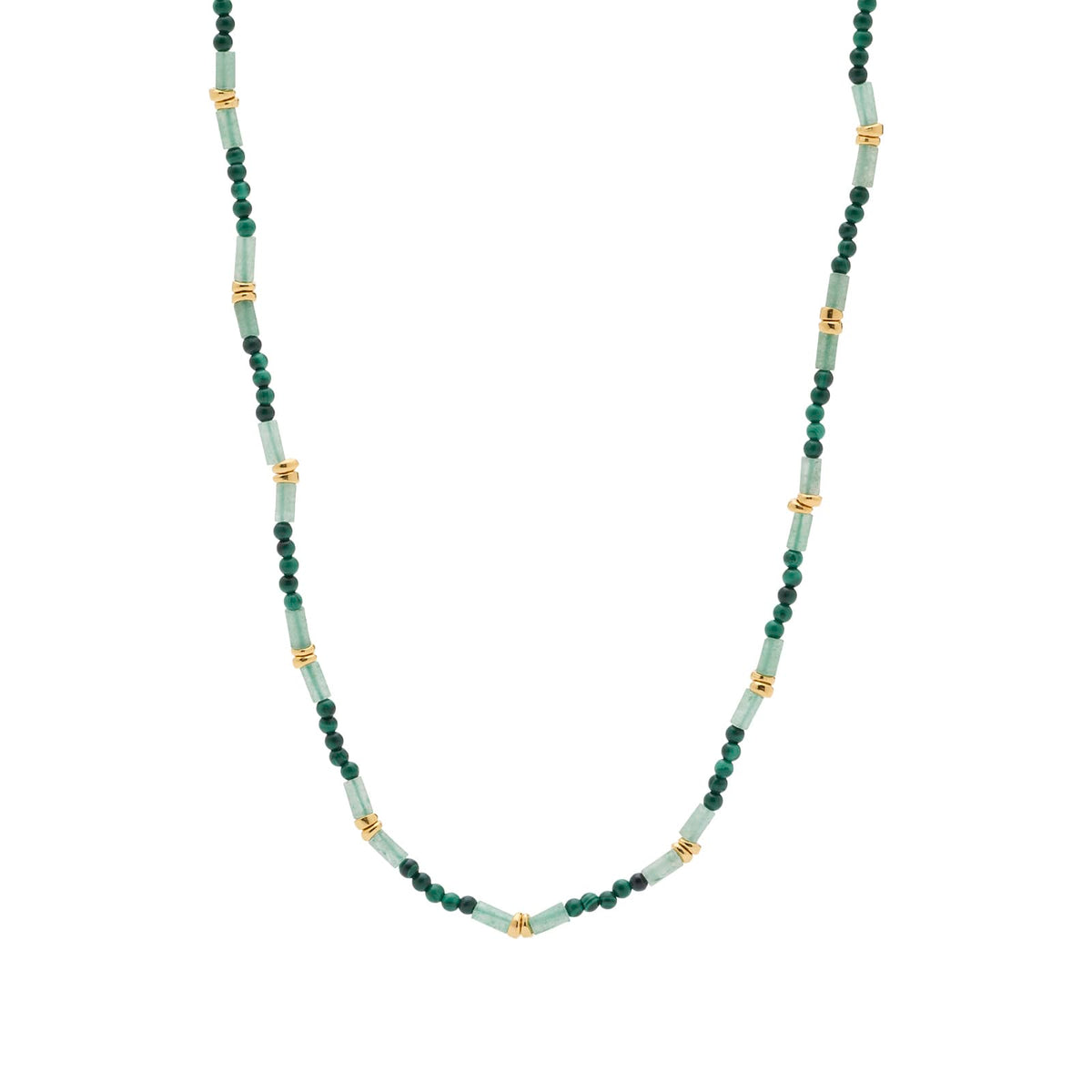 Missoma Beaded Gemstone Choker Necklace