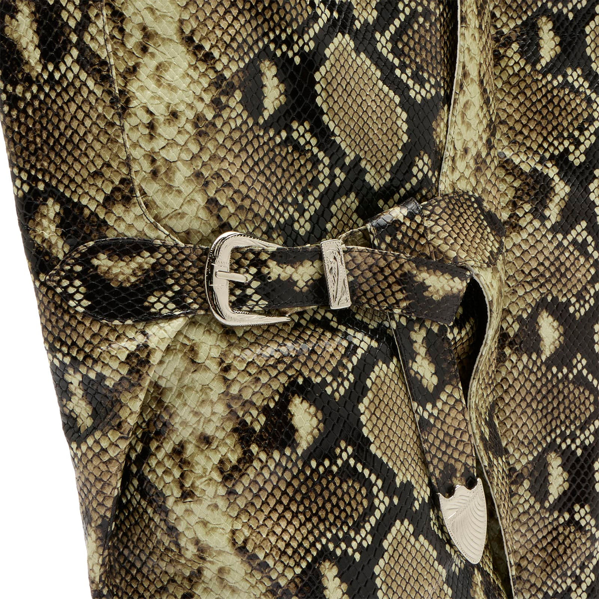 Toga Archives Snake Embossed Boot