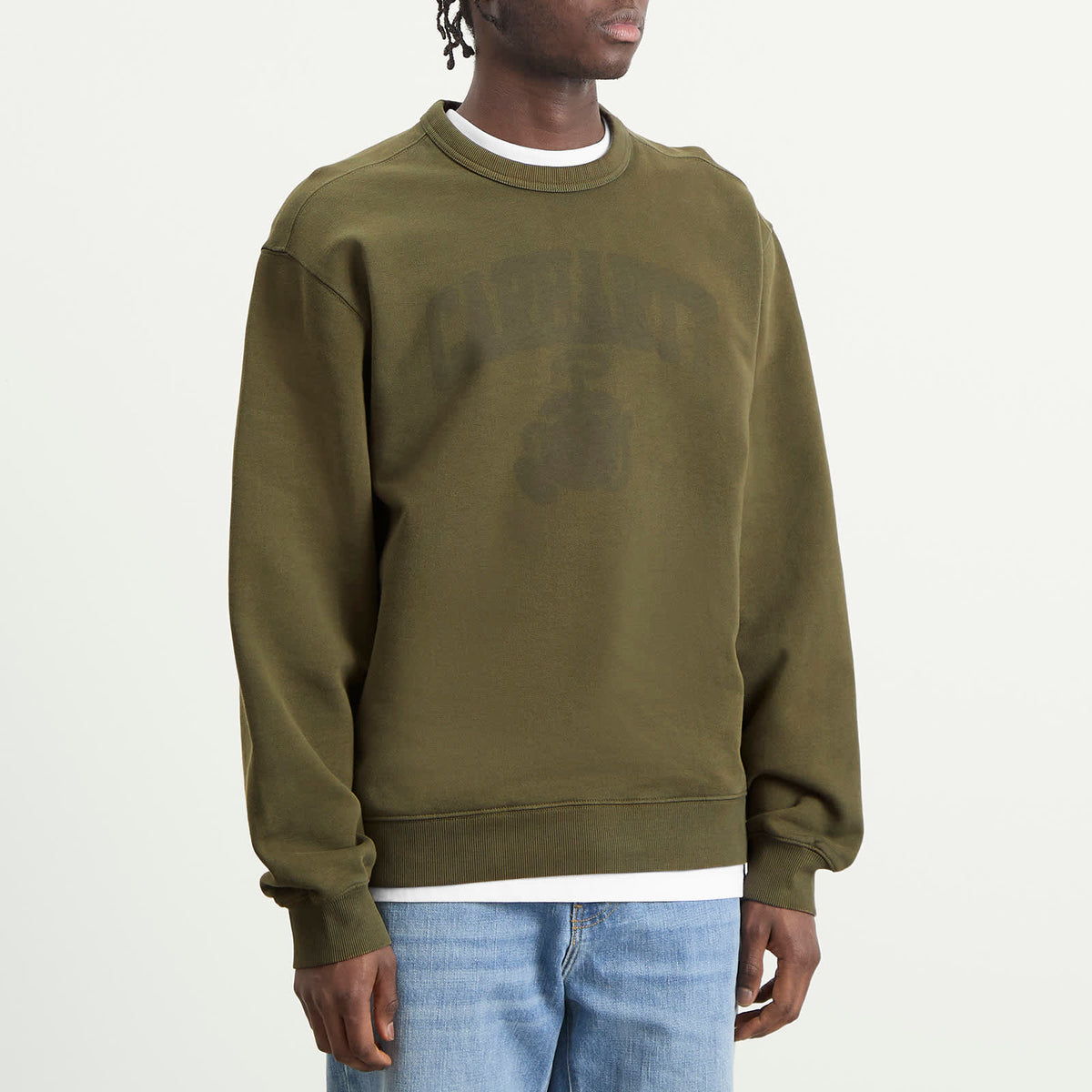 Carhartt WIP Faded Pond Corps Sweatshirt