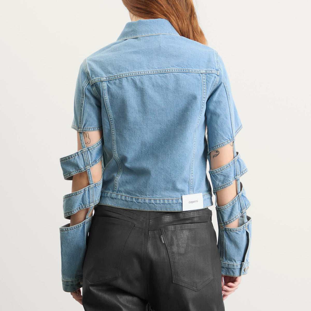 Coperni Spiral Denim Jacket