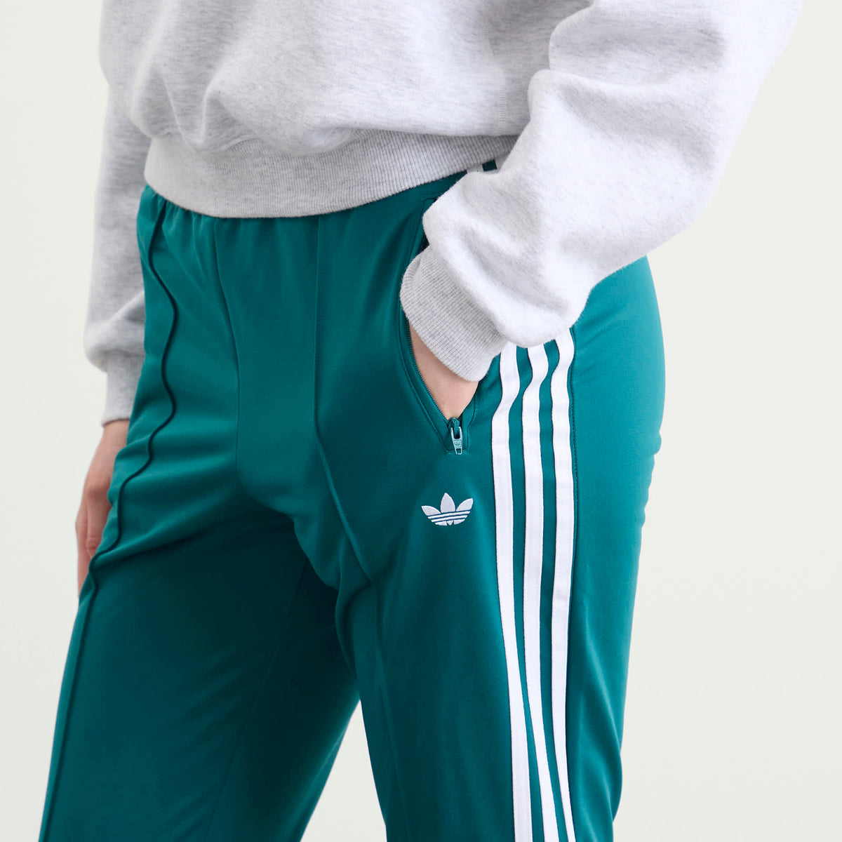 adidas Bell Bottom Firebird Track Pants