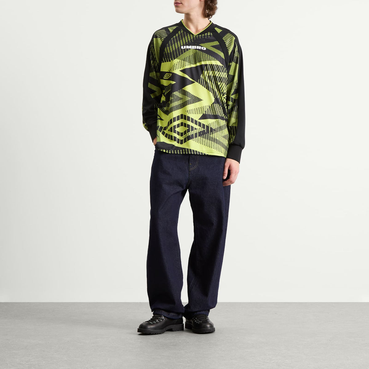 Umbro Printed Long Sleeve Jersey