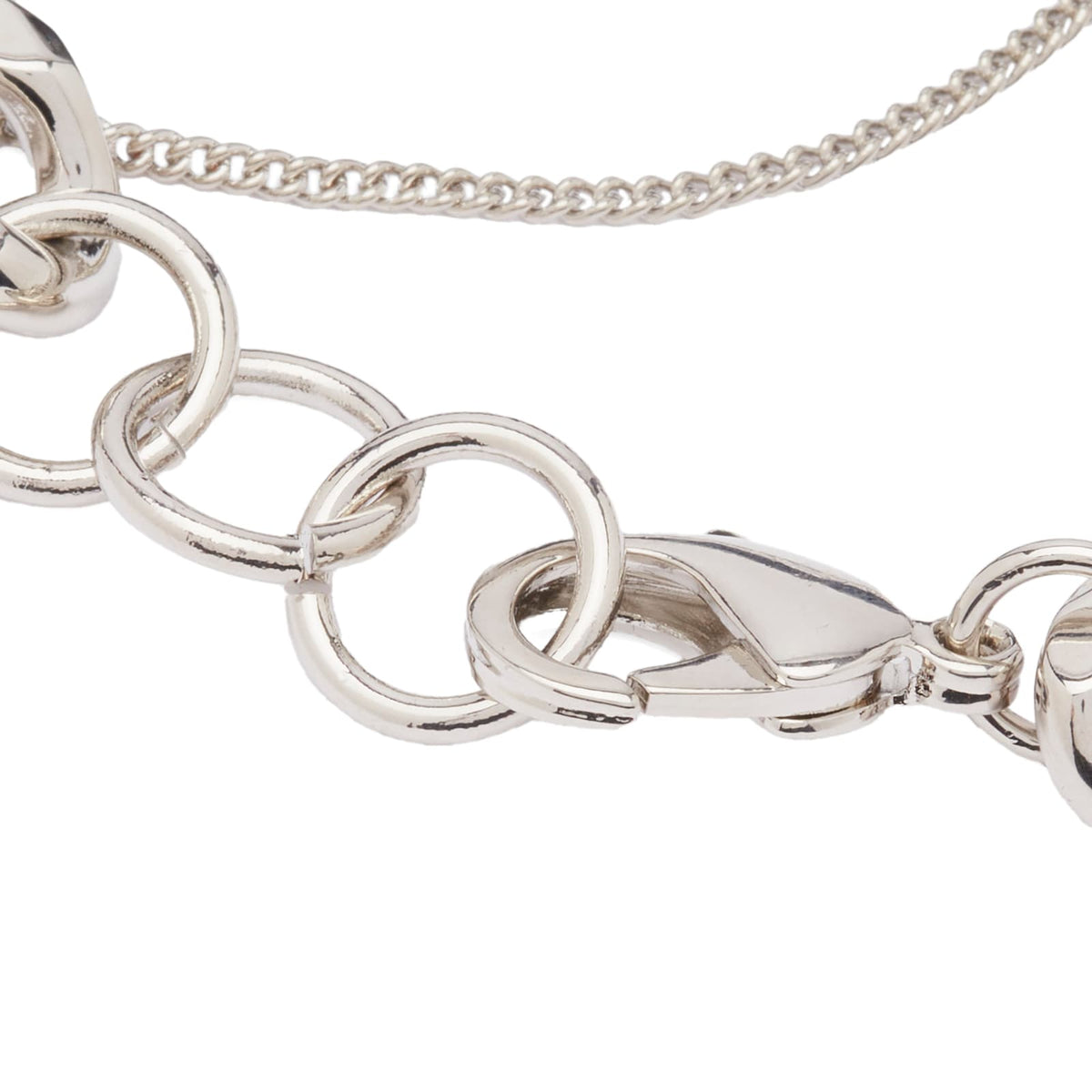 Dries Van Noten Onyx and Chain Bracelet