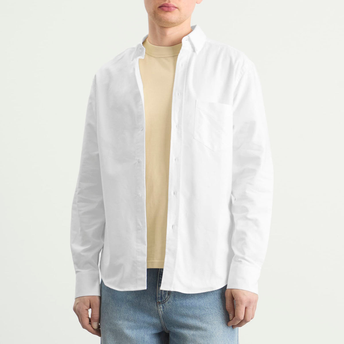 Portuguese Flannel Belavista Button Down Oxford Shirt
