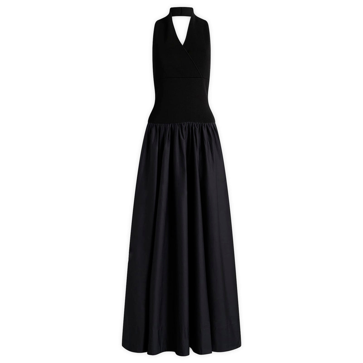 St. Agni Knit Halter Backless Dress