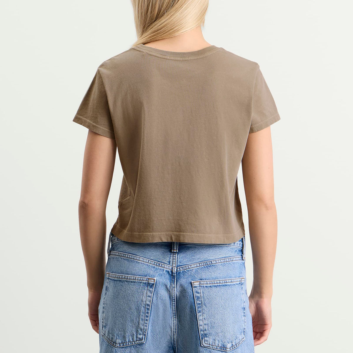 Agolde Adine Shrunken Tee