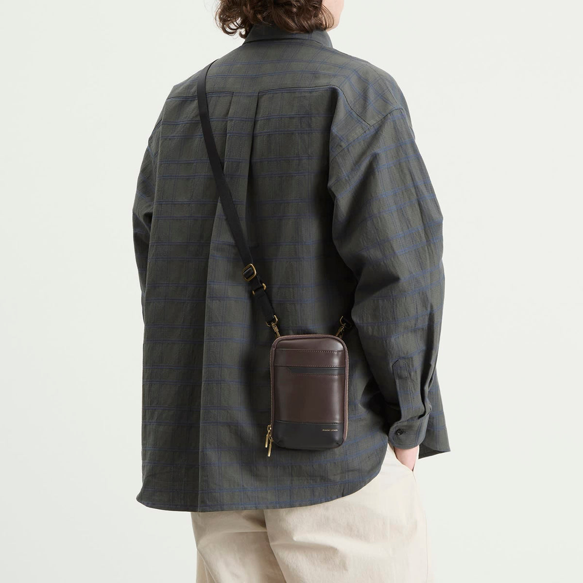 Master-Piece Gloss Leather Shoulder Bag