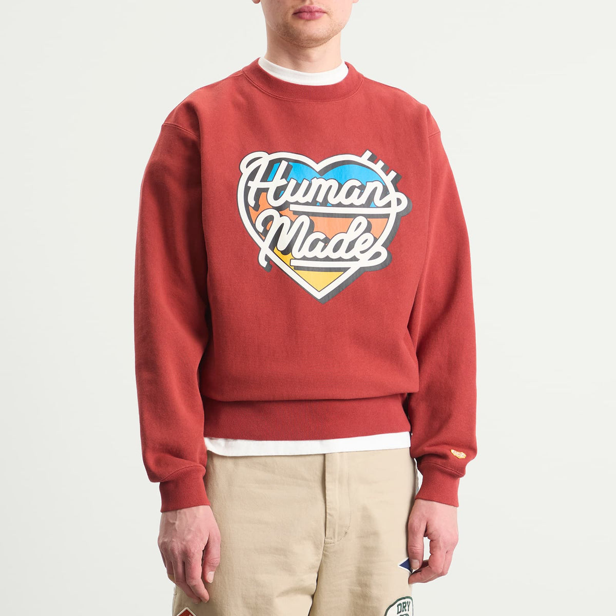 Human Made Heavyweight Heart Logo Sweatshirt