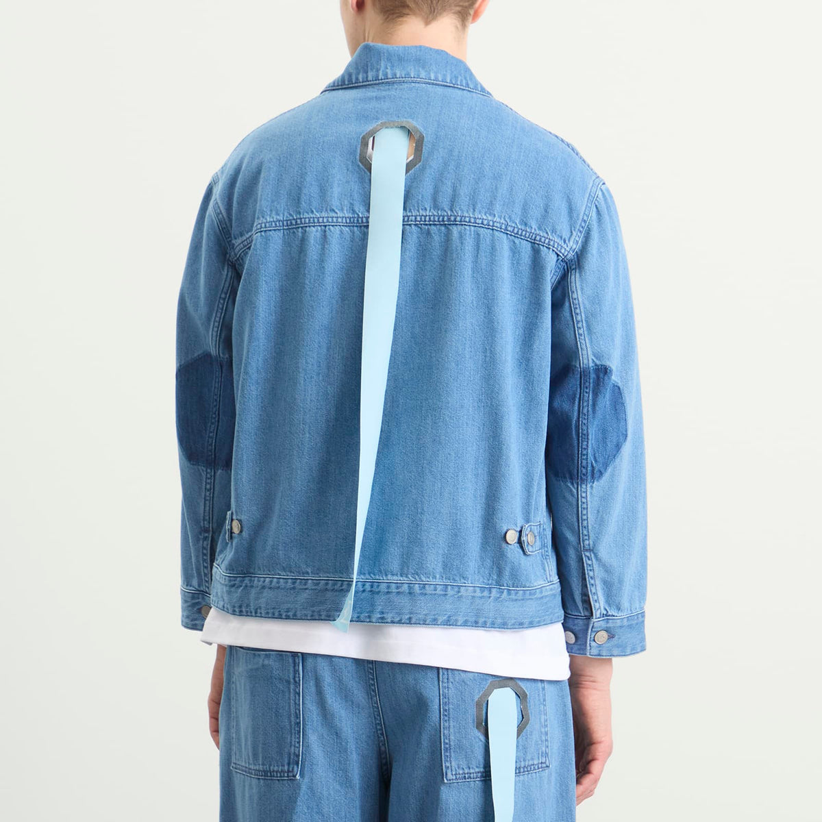 EBiT Octagon Patch Denim Jacket