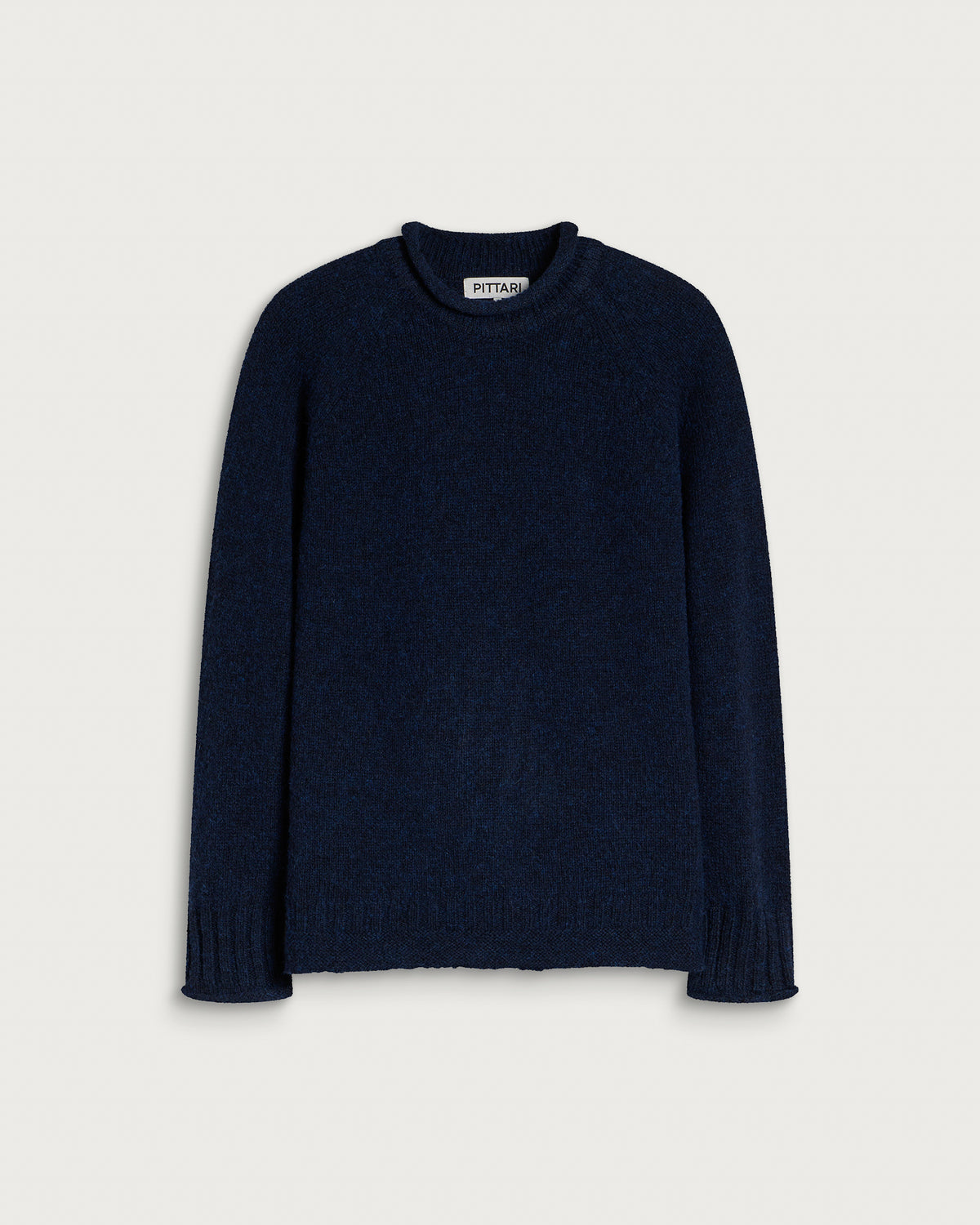 PITTARI Seti Heritage Lambswool Roll Collar Jumper