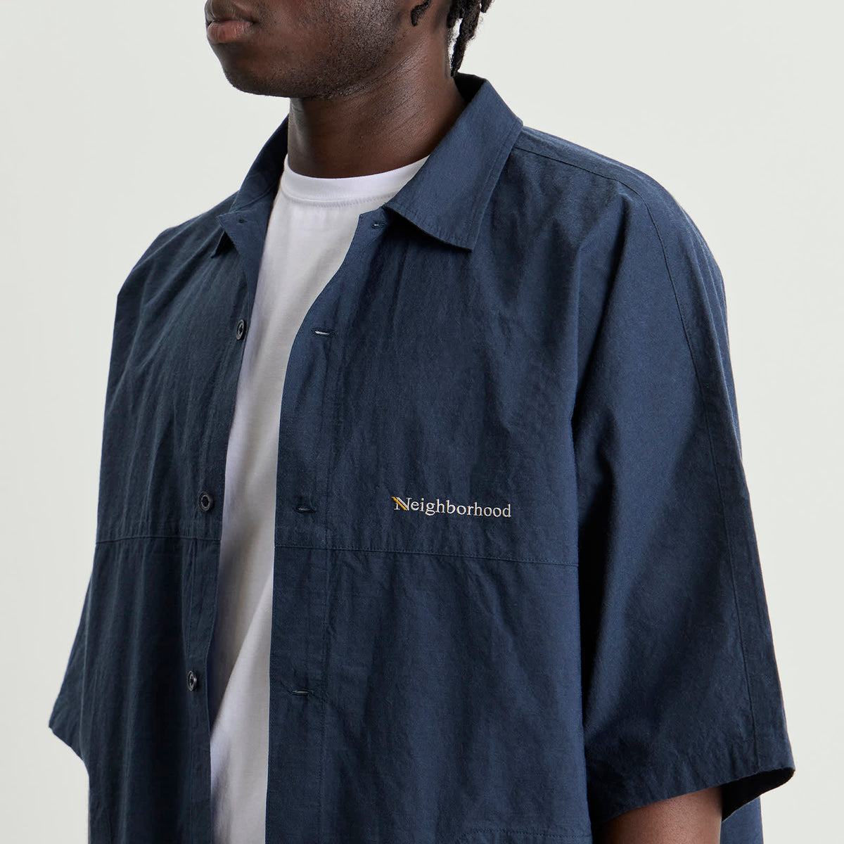 Neighborhood Dolman Logo Short Sleeve Shirt