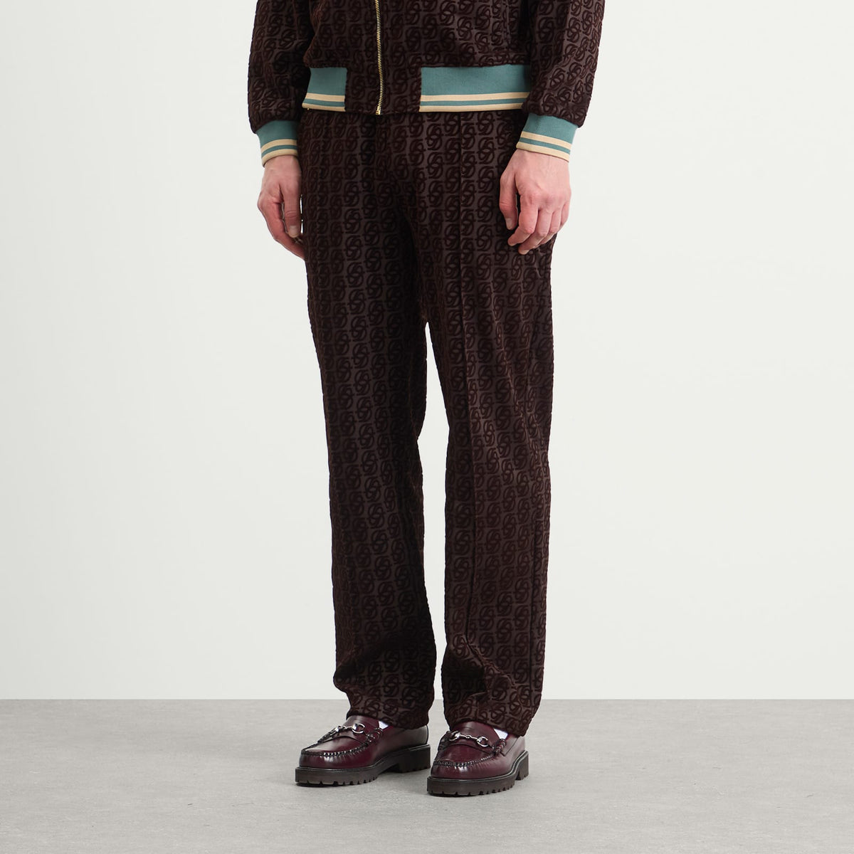 Drole De Monsieur Monogrammed Tracksuit Trousers