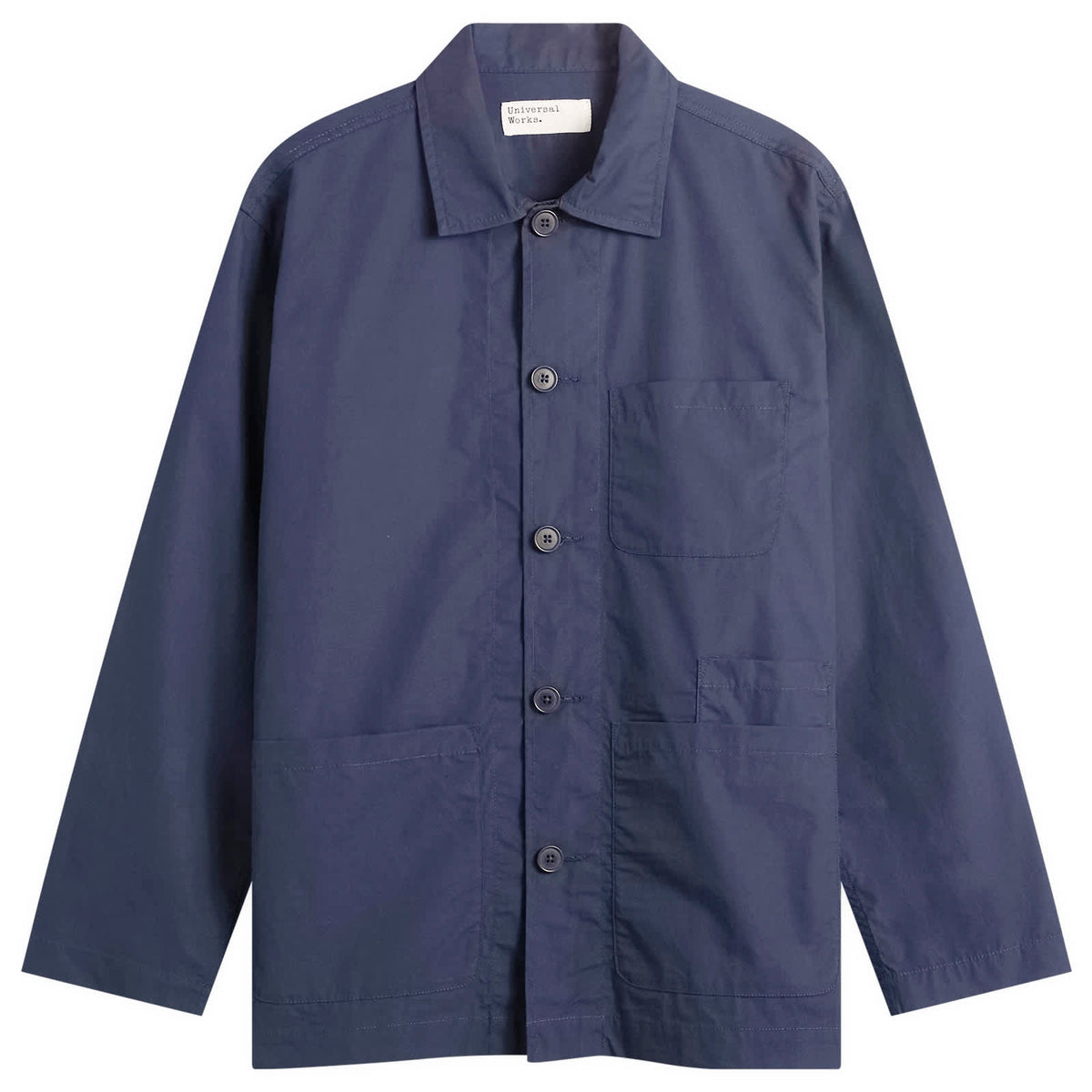 Universal Works Peached Poplin Bakers Overshirt