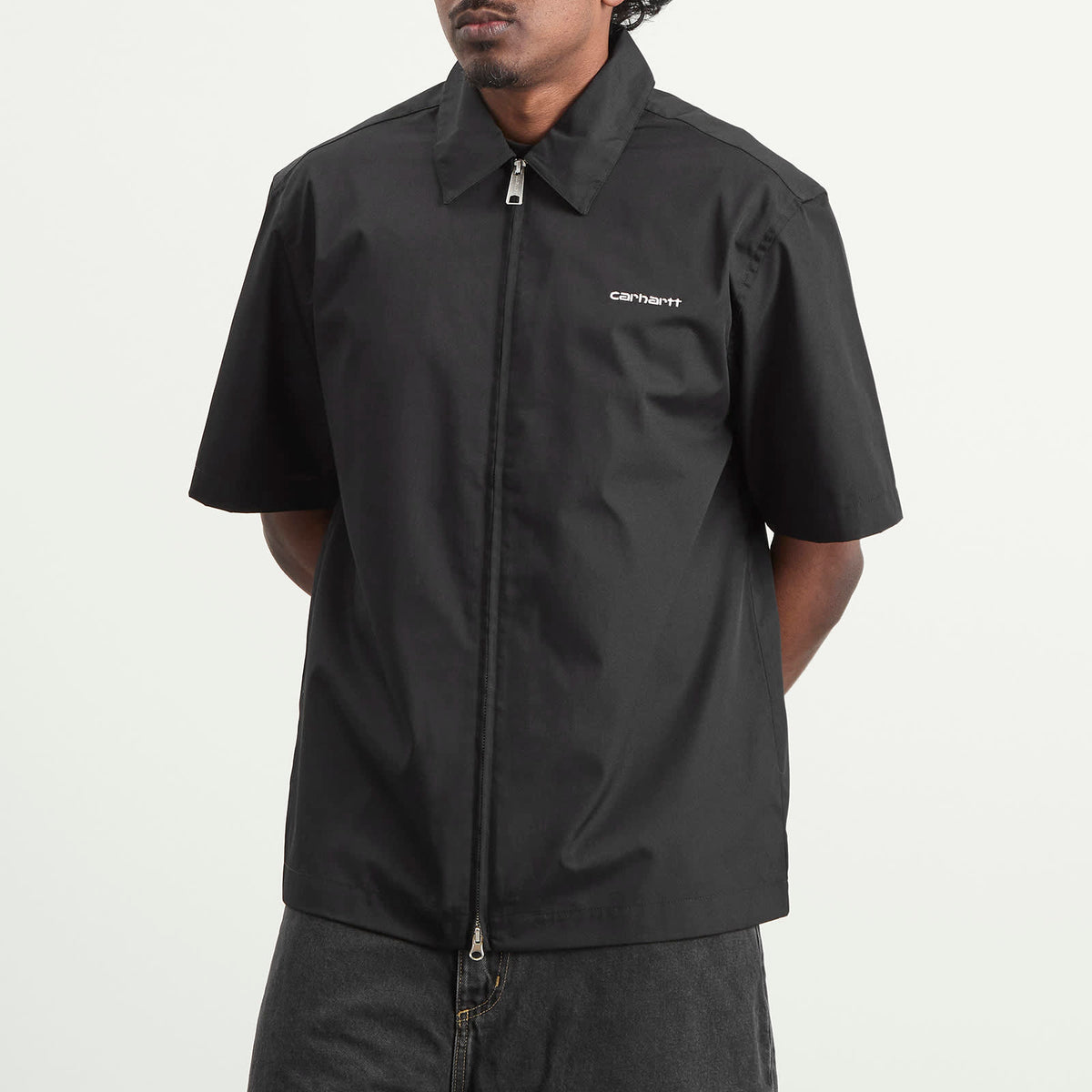 Carhartt WIP Short Sleeve Postal Zip Shirt