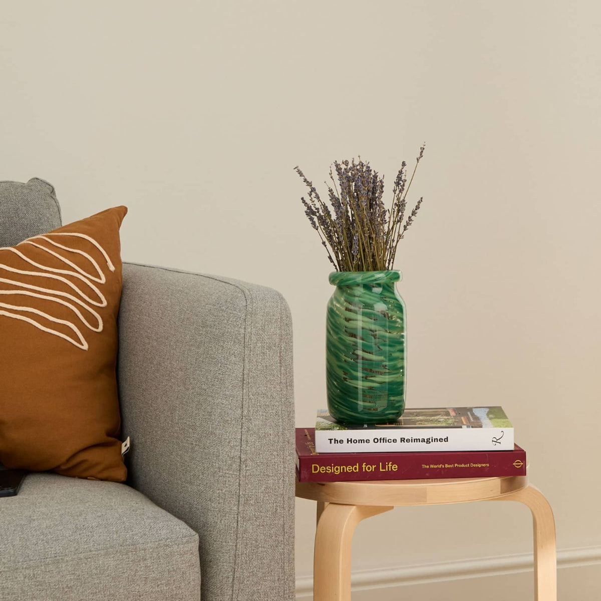 HAY Splash Roll Neck Vase