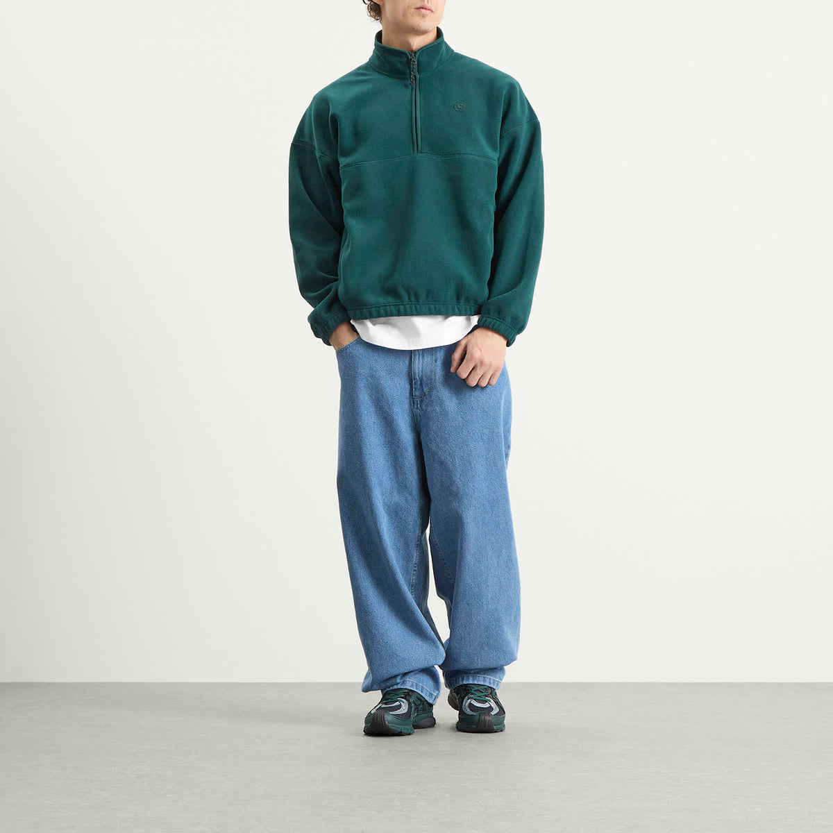 Polar Skate Co. Ivan Half Zip Fleece Sweatshirt