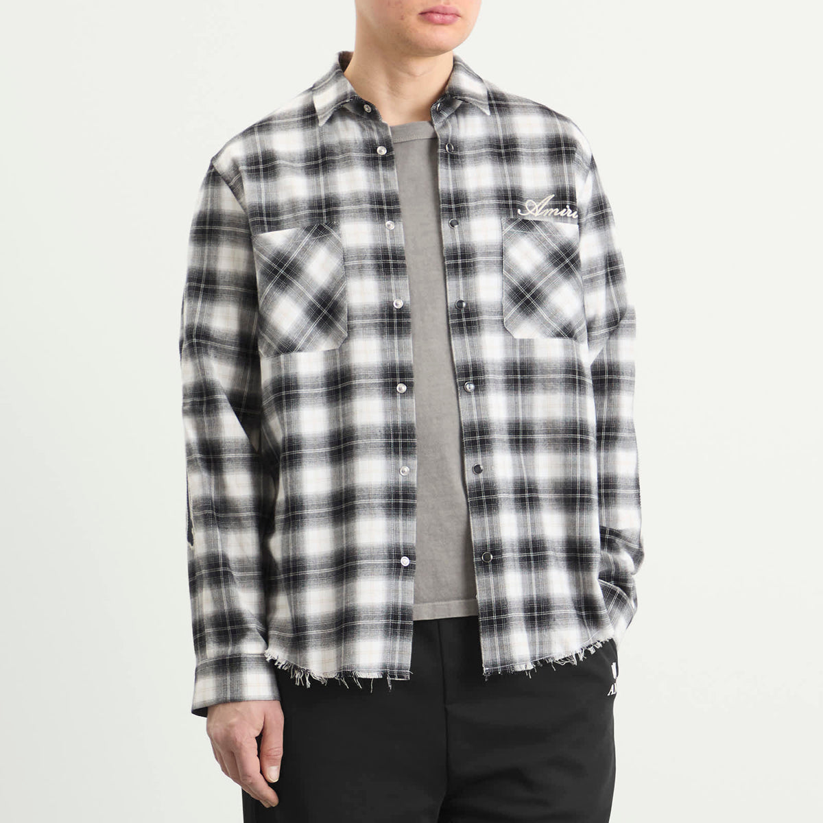 AMIRI Bones Flannel Overshirt