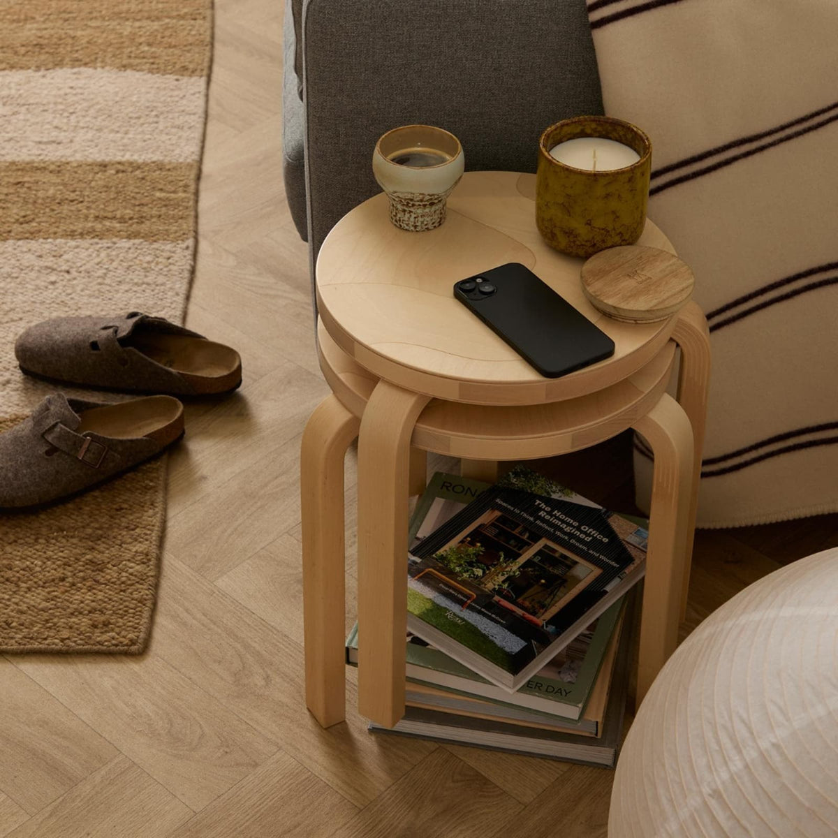 Artek x Marimekko Stool 60 - Seireeni