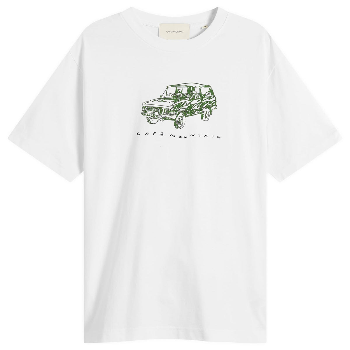 Café Mountain Scrrible Rangey T-Shirt