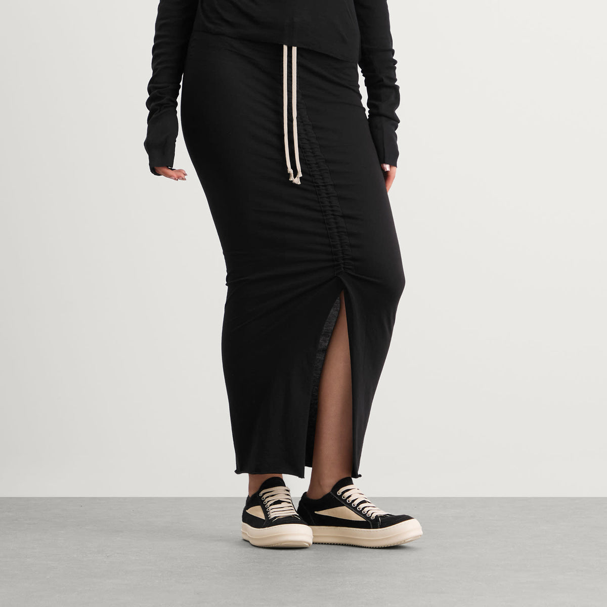Rick Owens DRKSHDW Soft EDFU Midi Skirt