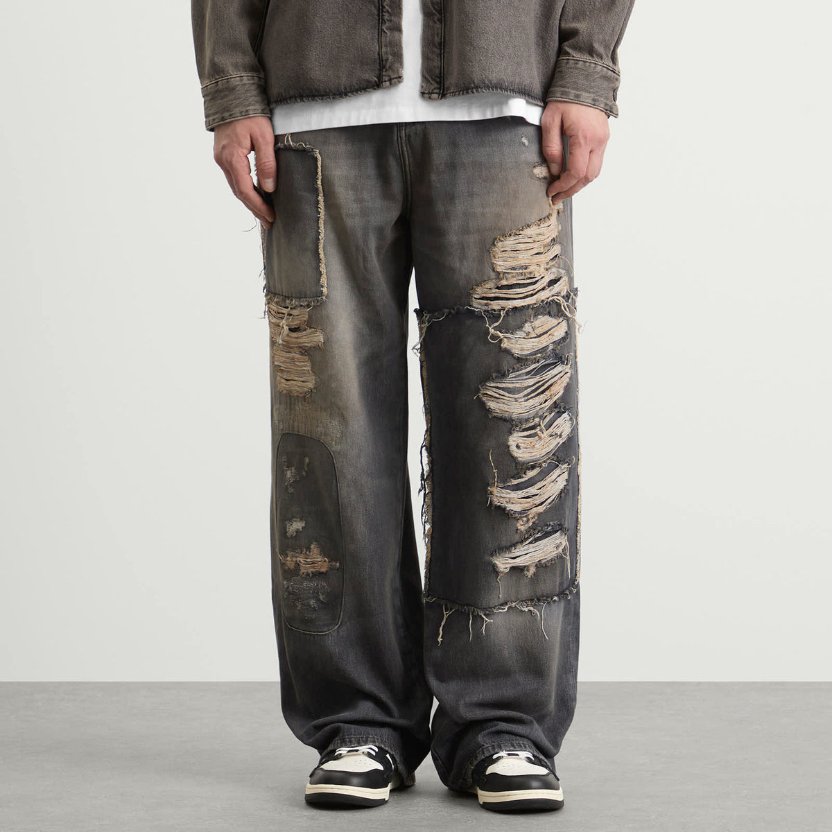 AMIRI Carpenter Repaired Baggy Jeans