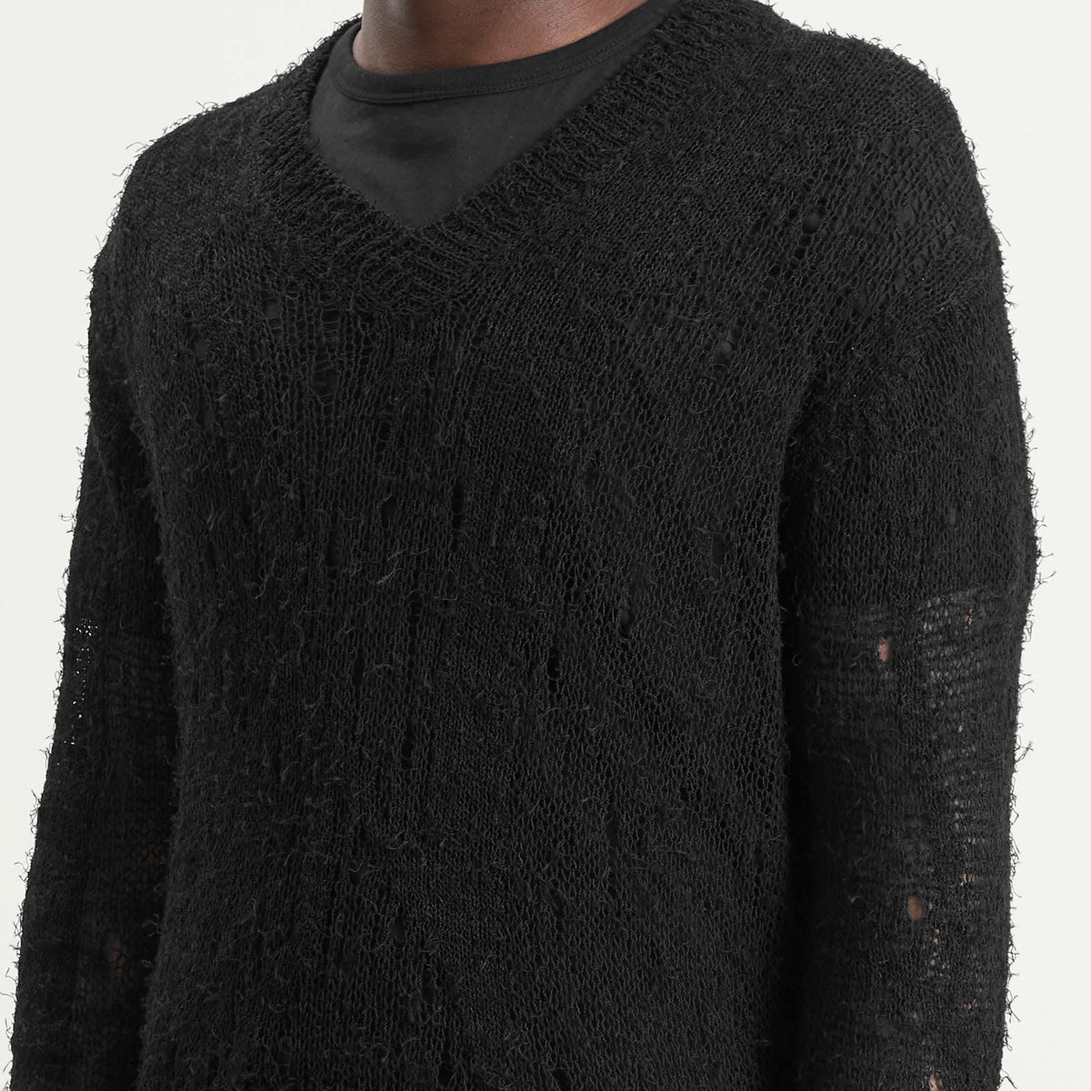 Our Legacy Linen Slow V-Neck Jumper