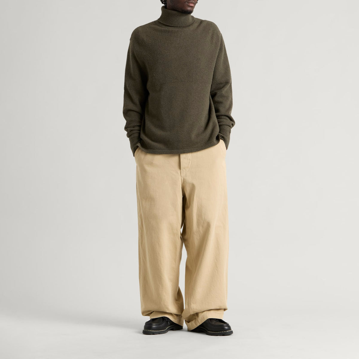 Barbour x Norbit Funnel Neck Jumper