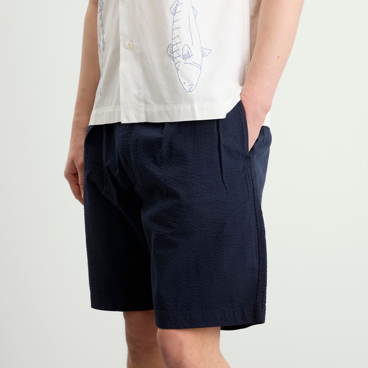 Service Works Seersucker Part Timer Shorts