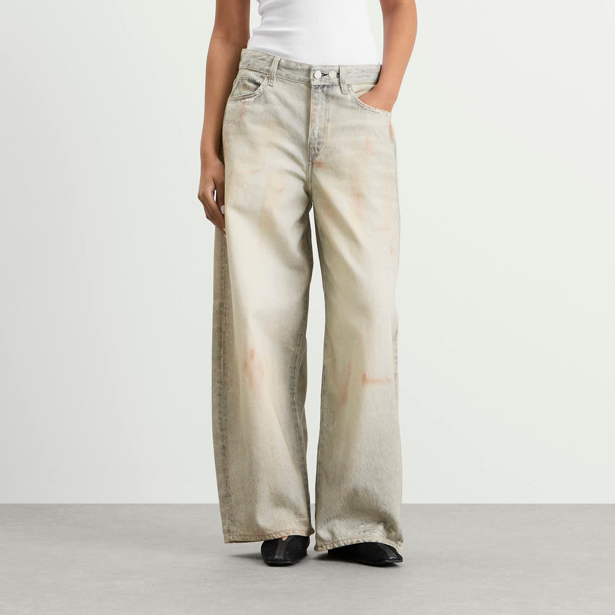 Won Hundred Lyon Printed Denim Jeans
