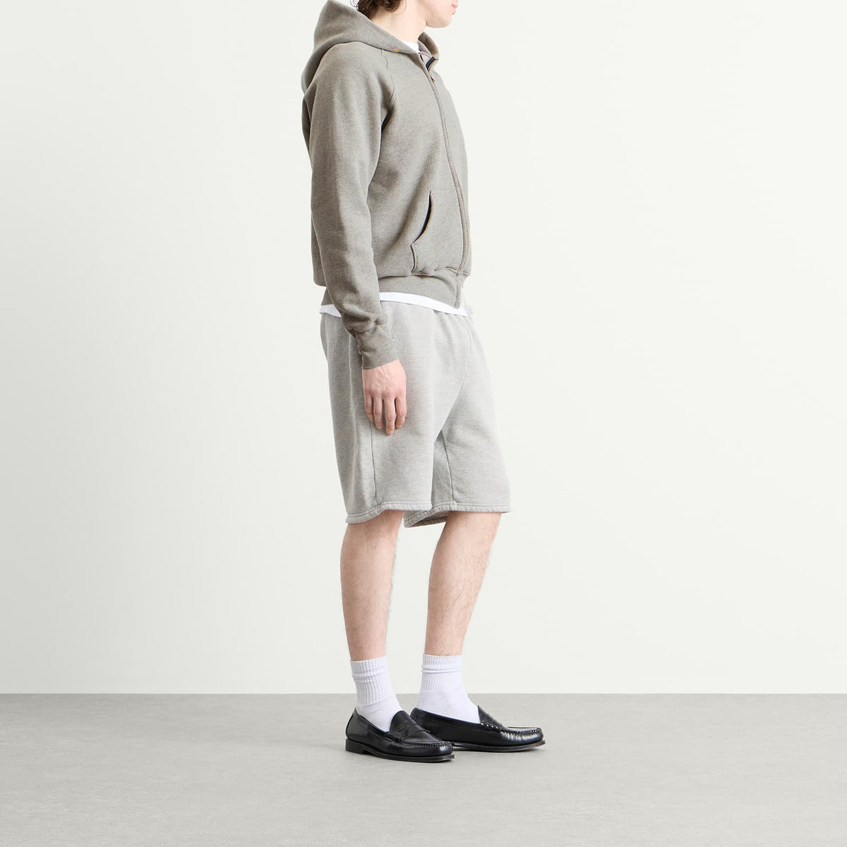Les Tien Heavyweight Raglan Zip Hoodie