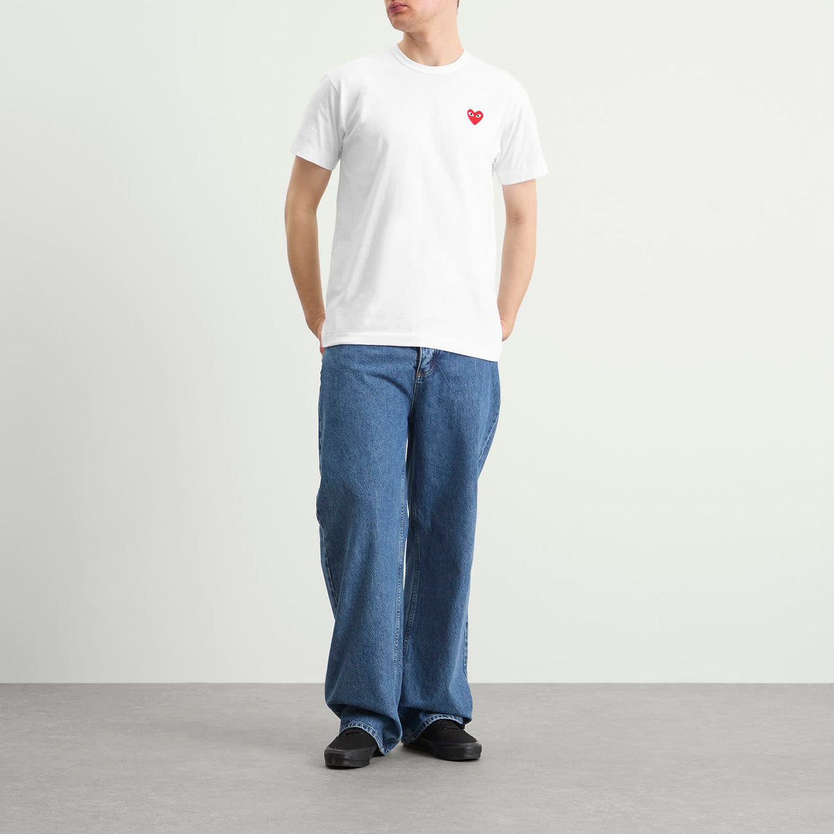 Comme des Garçons Play Basic Logo T-Shirt