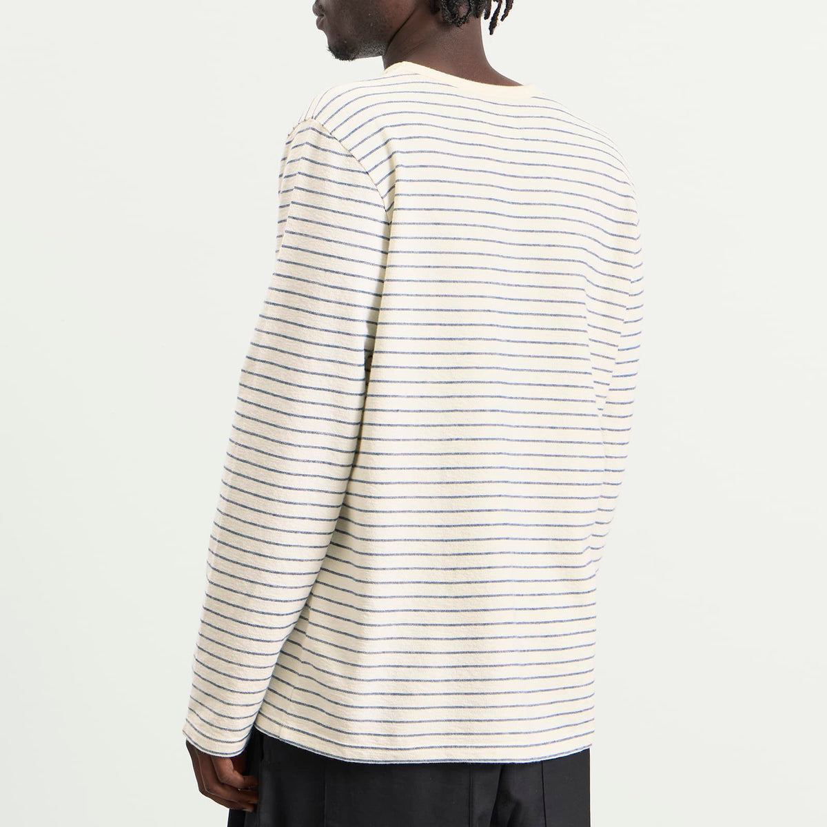 Folk Long Sleeve Textured Stripe T-Shirt