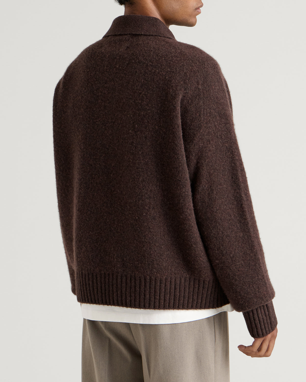 Daniel Simmons Long Sleeve Knit Polo